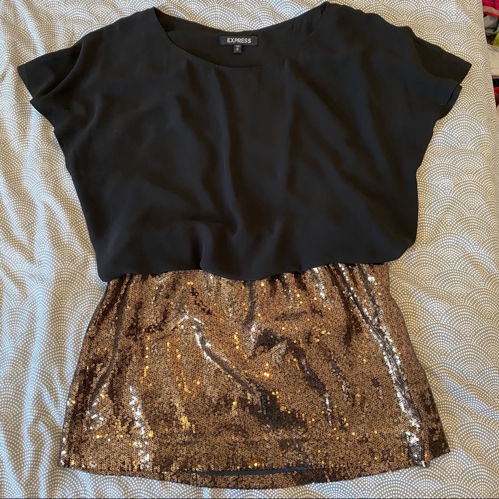 Express Sequin Dress